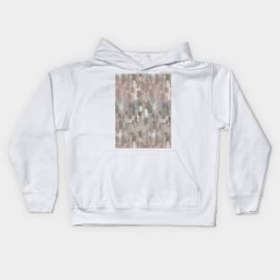 Texture brush strokes Kids Hoodie